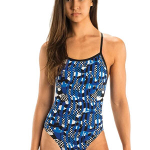 Dolfin Reliance Veyron V Back Swimsuit - Blue