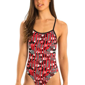 Dolfin Reliance Veyron V Back Swimsuit - Red