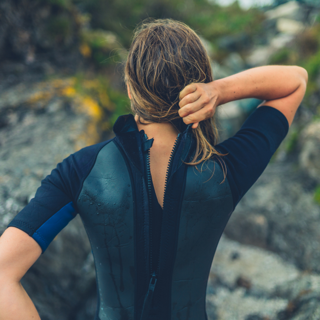 How To Put On A Wetsuit More Easily