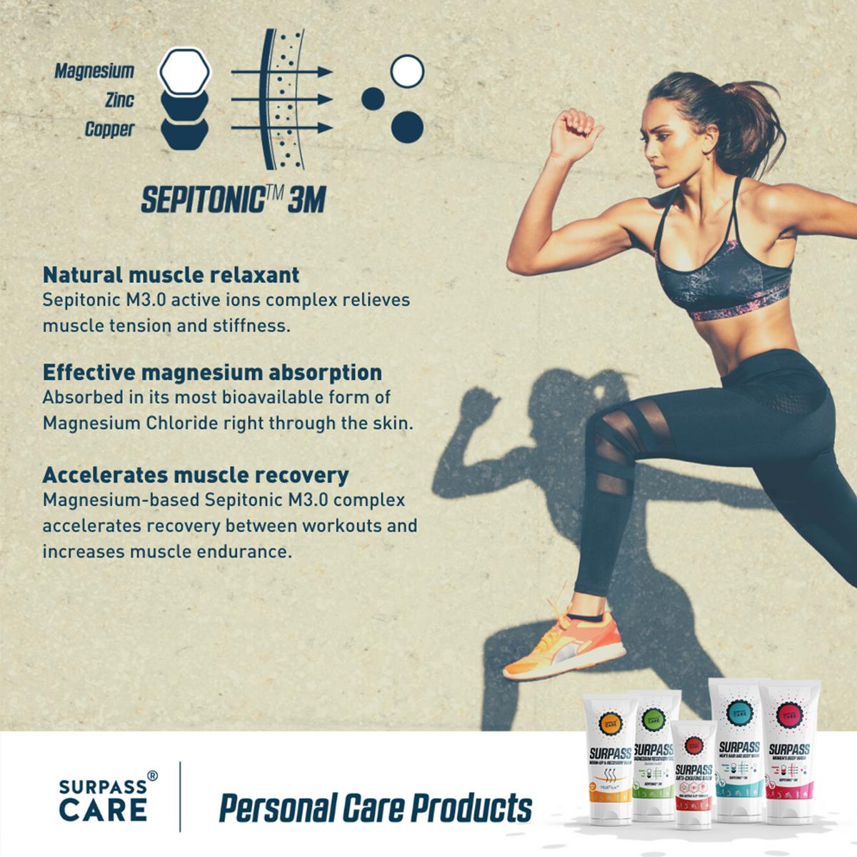 Surpass Care Magnesium Recovery Gel - 200ml-561296