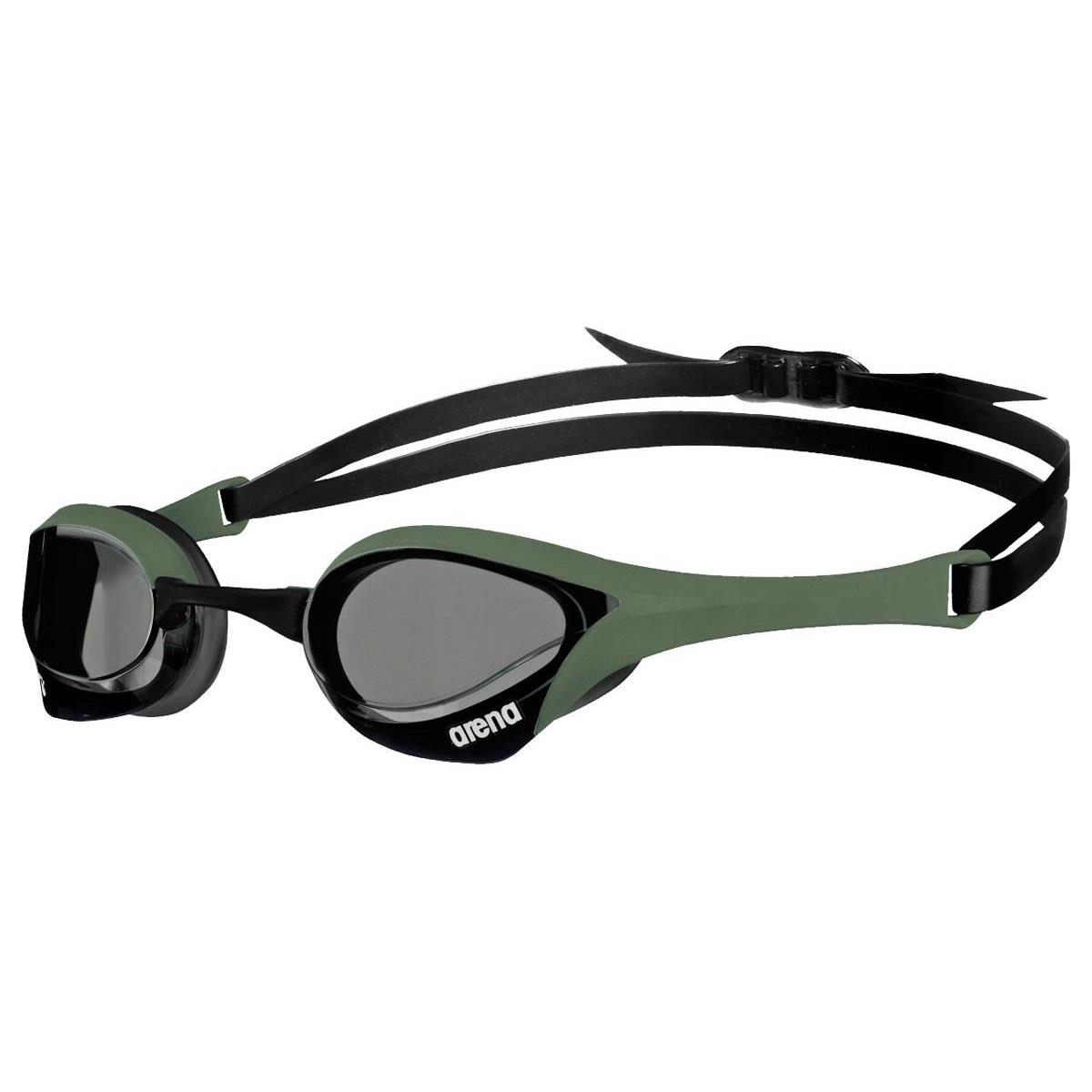 Arena Cobra Ultra Swipe Goggles - Smoke/ Army/ Black-0