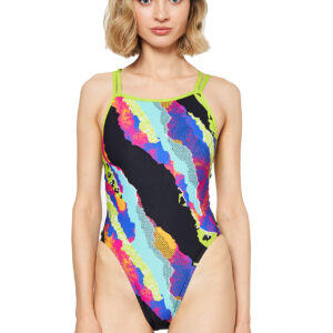 Speedo Rip It Up Allover Starback Swimsuit