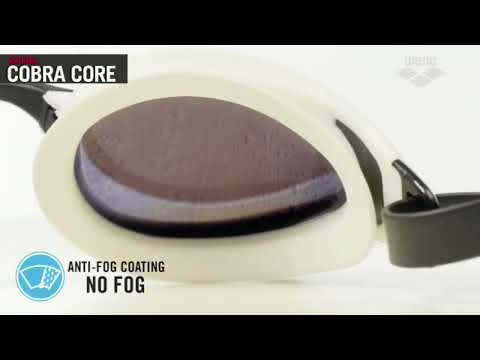 Arena Cobra Core Swipe Goggles - Clear/ Shark/ Grey-563884