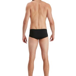 Speedo Men’s Allover Digital 14cm Brief – Black/ Lime/ Salso/ Adriatic