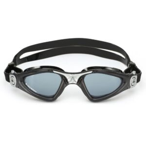 Aquasphere Kayenne Smoke Lens Goggles - Black / Silver-0