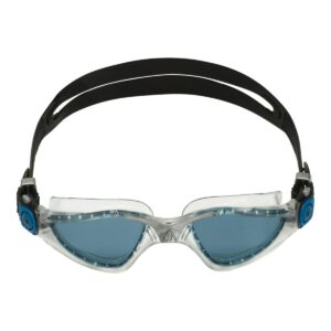 Aquasphere Kayenne Smoke Lens Goggles - Silver/ Blue-0