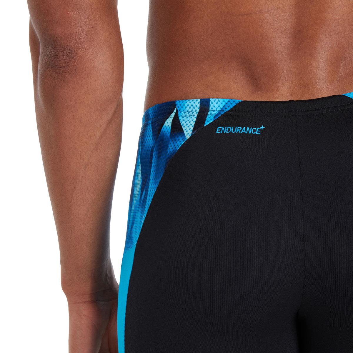 Speedo Eco Endurance+ Splice Jammer - Black/ Pool/ Blue Flame-561581
