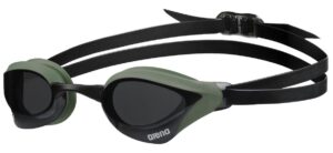 Arena Cobra Core Swipe Goggles - Smoke/ Army/ Black