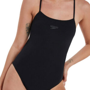 Speedo Eco Endurance+ Thinstrap Swimsuit - Black