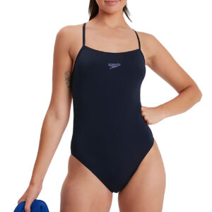 Speedo Eco Endurance+ Thinstrap Swimsuit - Navy