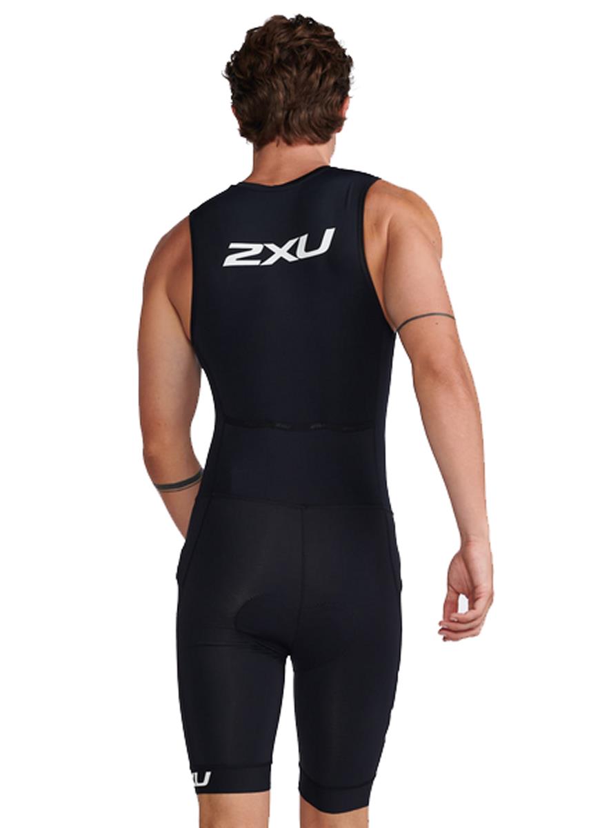 2XU Men's Core Trisuit - Black/ White-563821