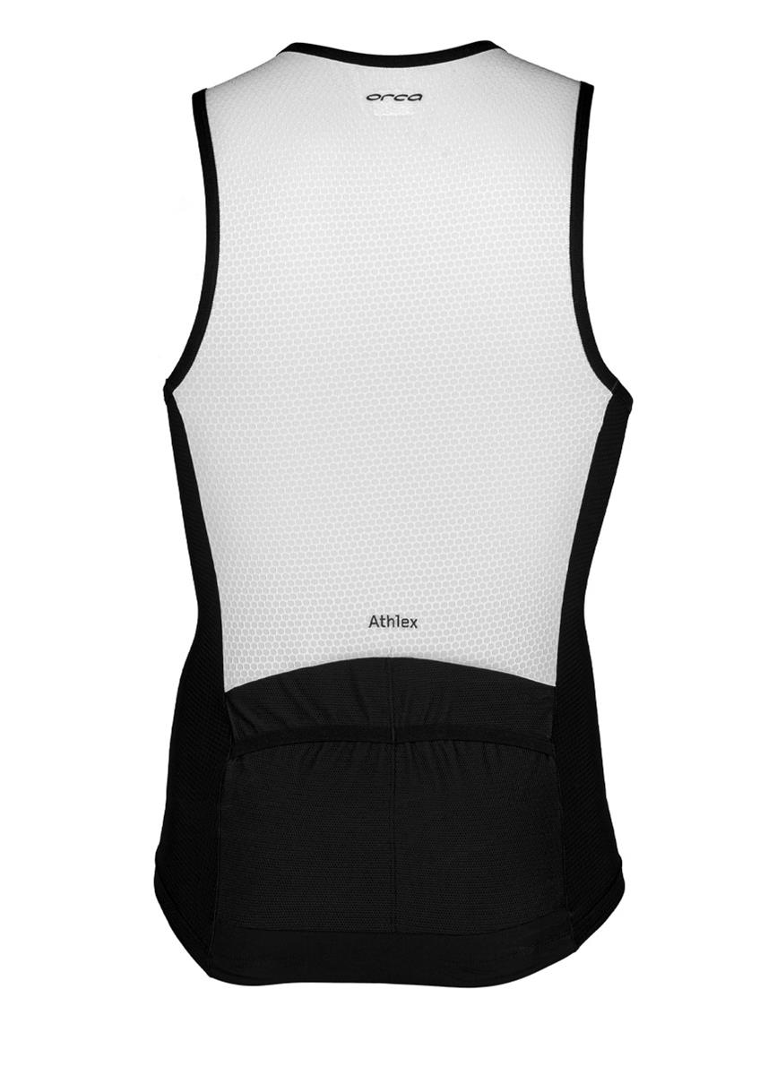 Orca Men's Athlex Sleeveless Tri Top - White-brand