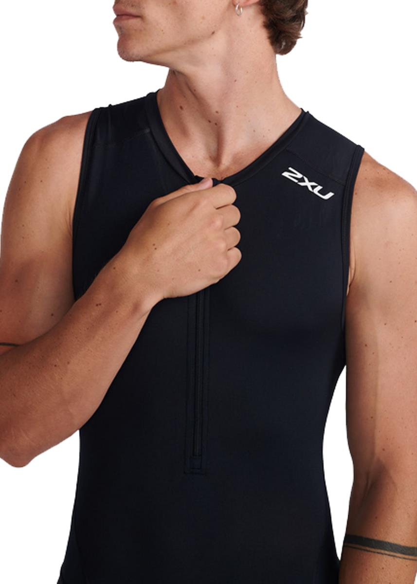 2XU Men's Core Trisuit - Black/ White-563822