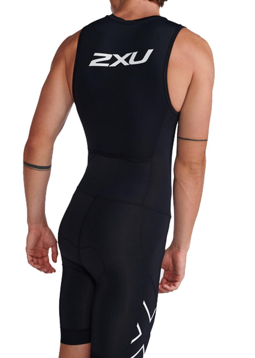 2XU Men's Core Trisuit - Black/ White-563823