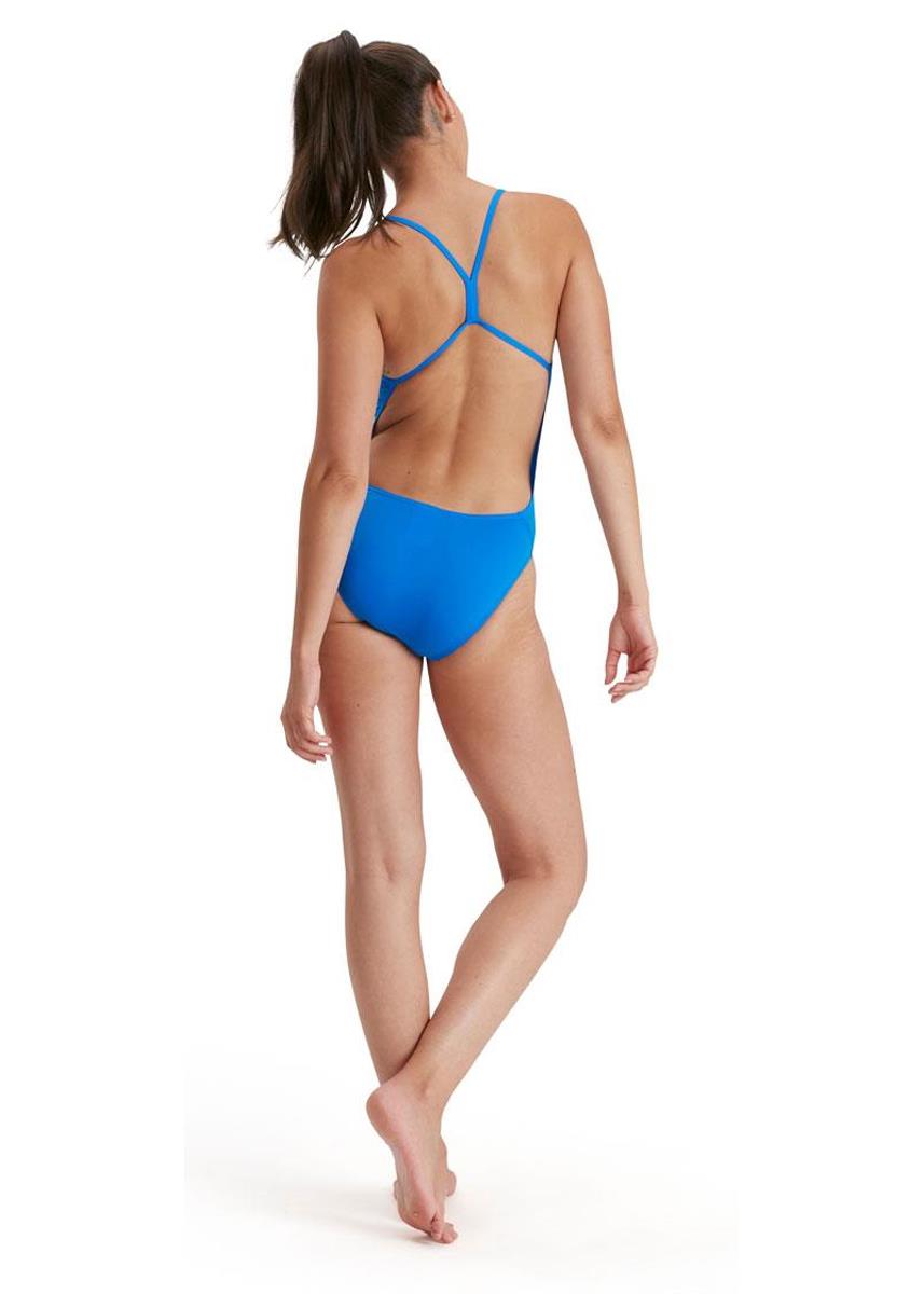 Speedo Eco Endurance+ Thinstrap Swimsuit - Bondi Blue-563225