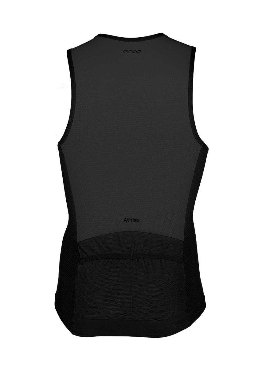 Orca Men's Athlex Sleeveless Tri Top - Silver-brand