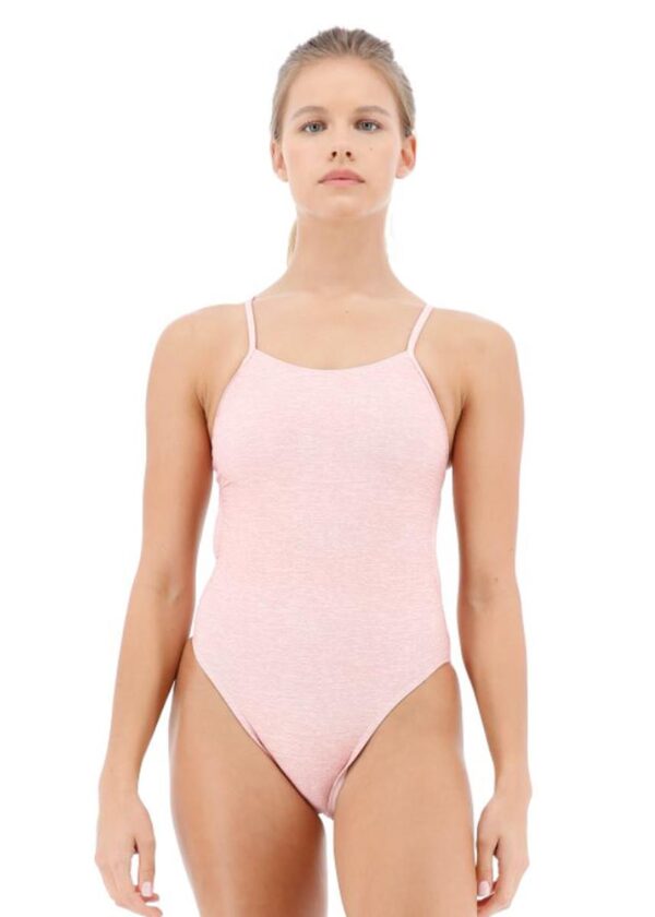 TYR Lapped Cutout Fit Swimsuit - Peach