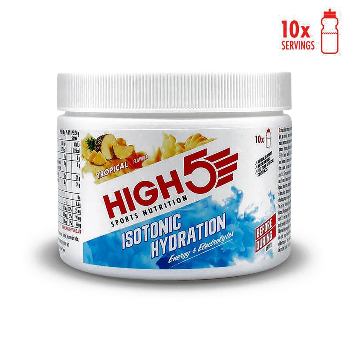 HIGH5 Isotonic Hydration Drink 300G Tub - Tropical-0