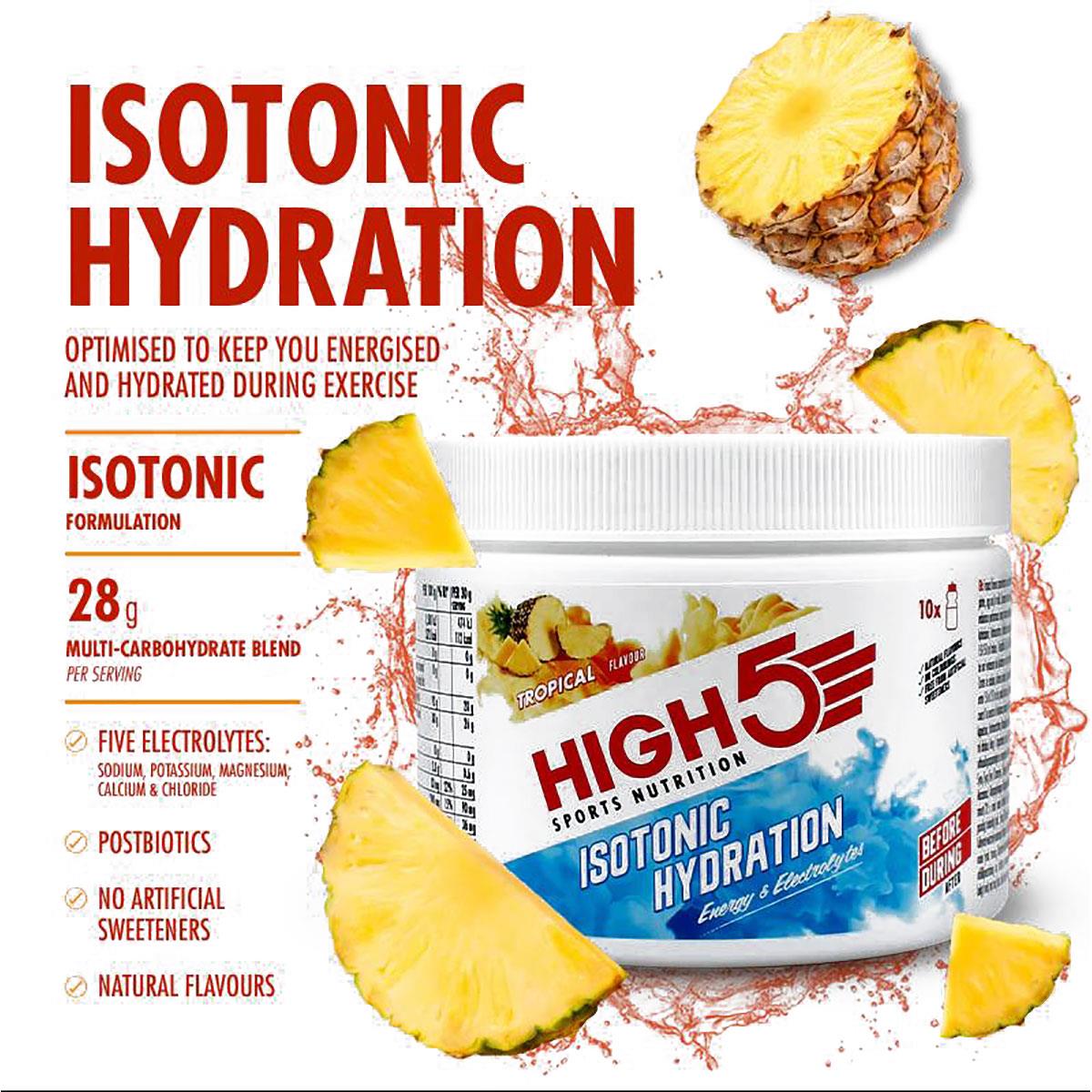 HIGH5 Isotonic Hydration Drink 300G Tub - Tropical-565268