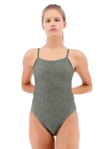 TYR Lapped Cutout Fit Swimsuit - Olive