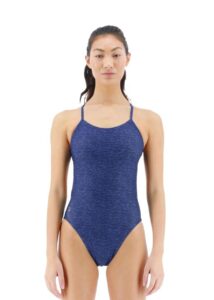 TYR Lapped Cutout Fit Swimsuit - Navy