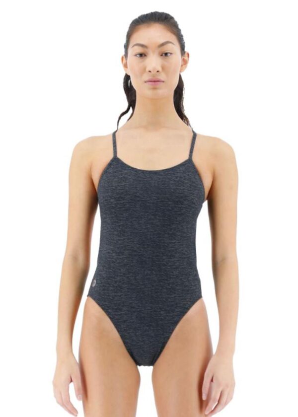 TYR Lapped Cutout Fit Swimsuit - Black-0