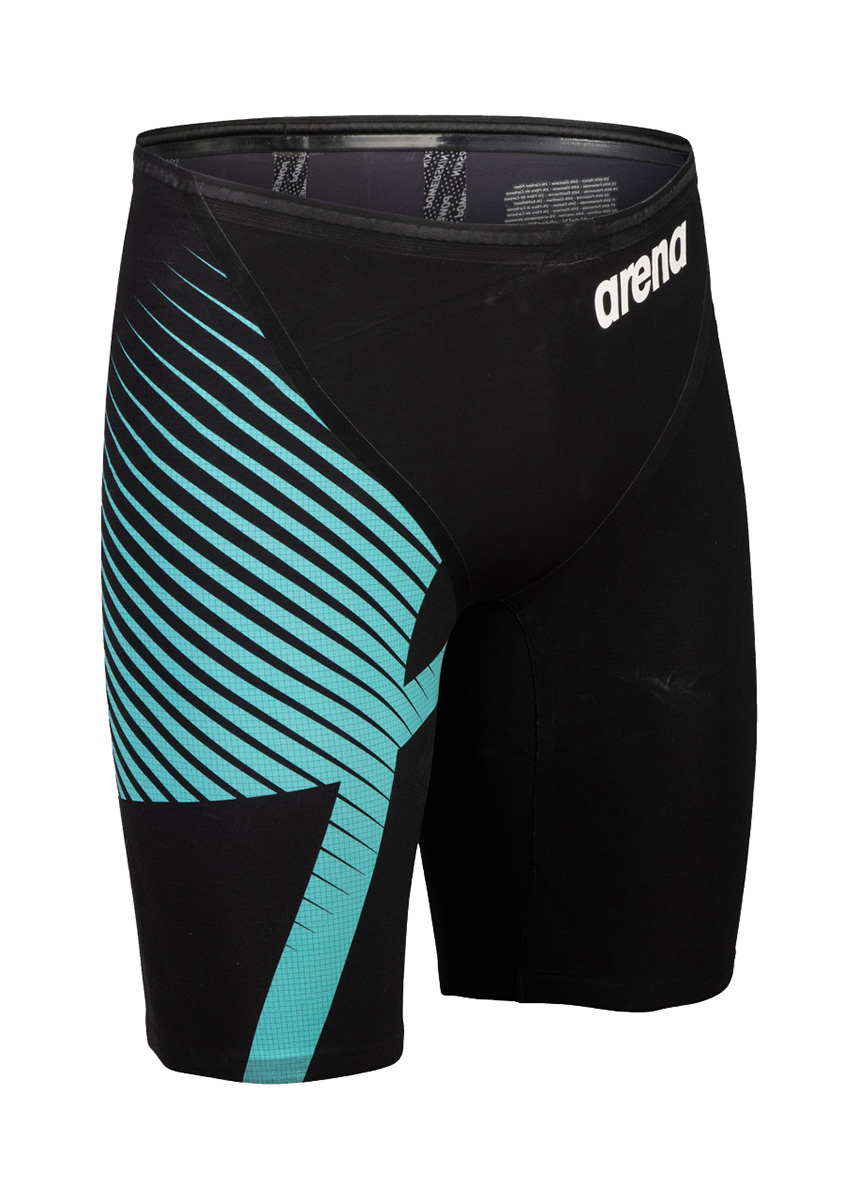 Arena Men's Limited Edition Carbon Glide Powerskin Jammer - Blue Diamond-565720