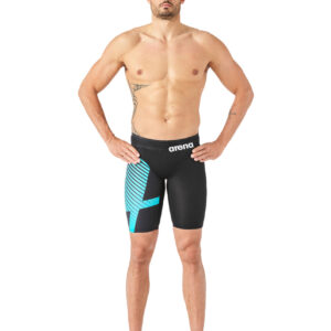 Arena Men's Limited Edition Carbon Core Powerskin Jammer - Blue Diamond