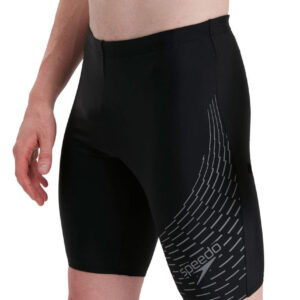 Speedo Medley Logo Jammer - Black/ Ardesia