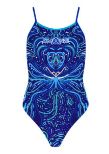 AMANZI Girl's Sirocco Pro Back Swimsuit