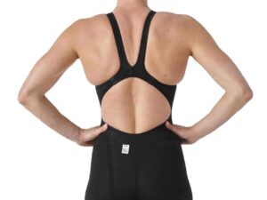 Arena Powerskin Limited Edition Carbon Core Openback Kneesuit – Blue Diamond