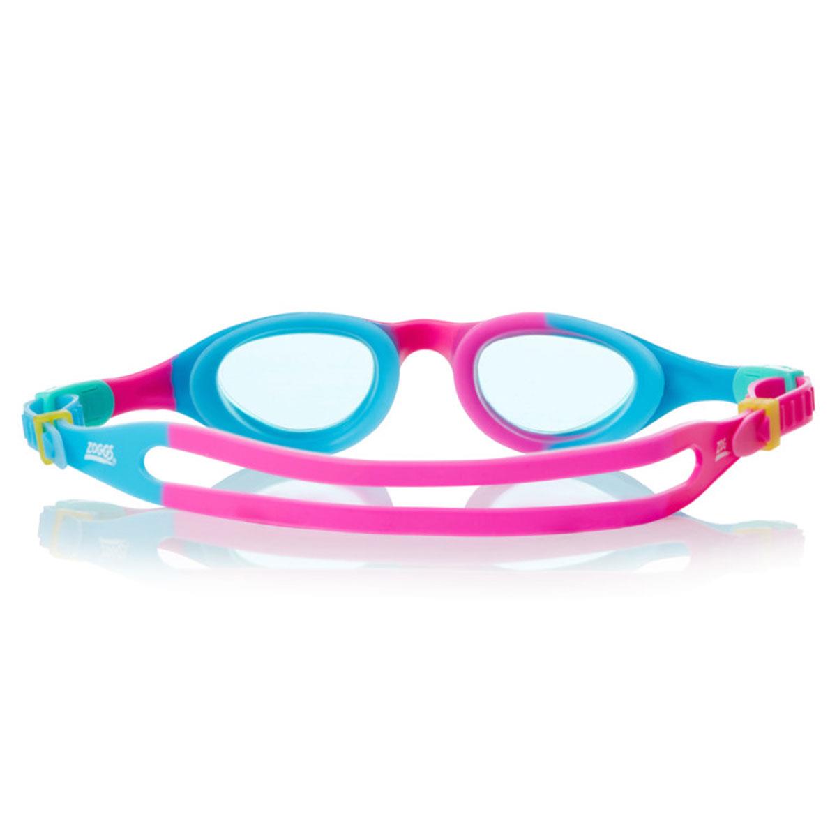 Zoggs Super Seal Junior Goggles - Pink/Blue Tint-565540