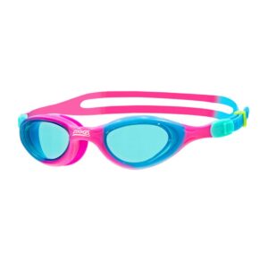 Zoggs Super Seal Junior Goggles - Pink/Blue Tint