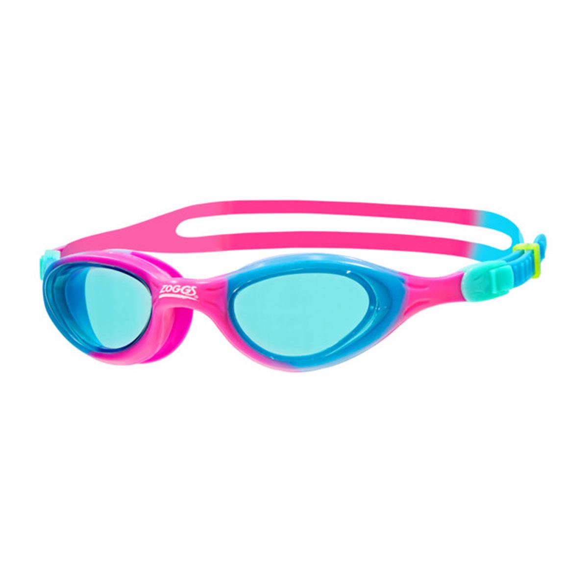 Zoggs Super Seal Junior Goggles - Pink/Blue Tint