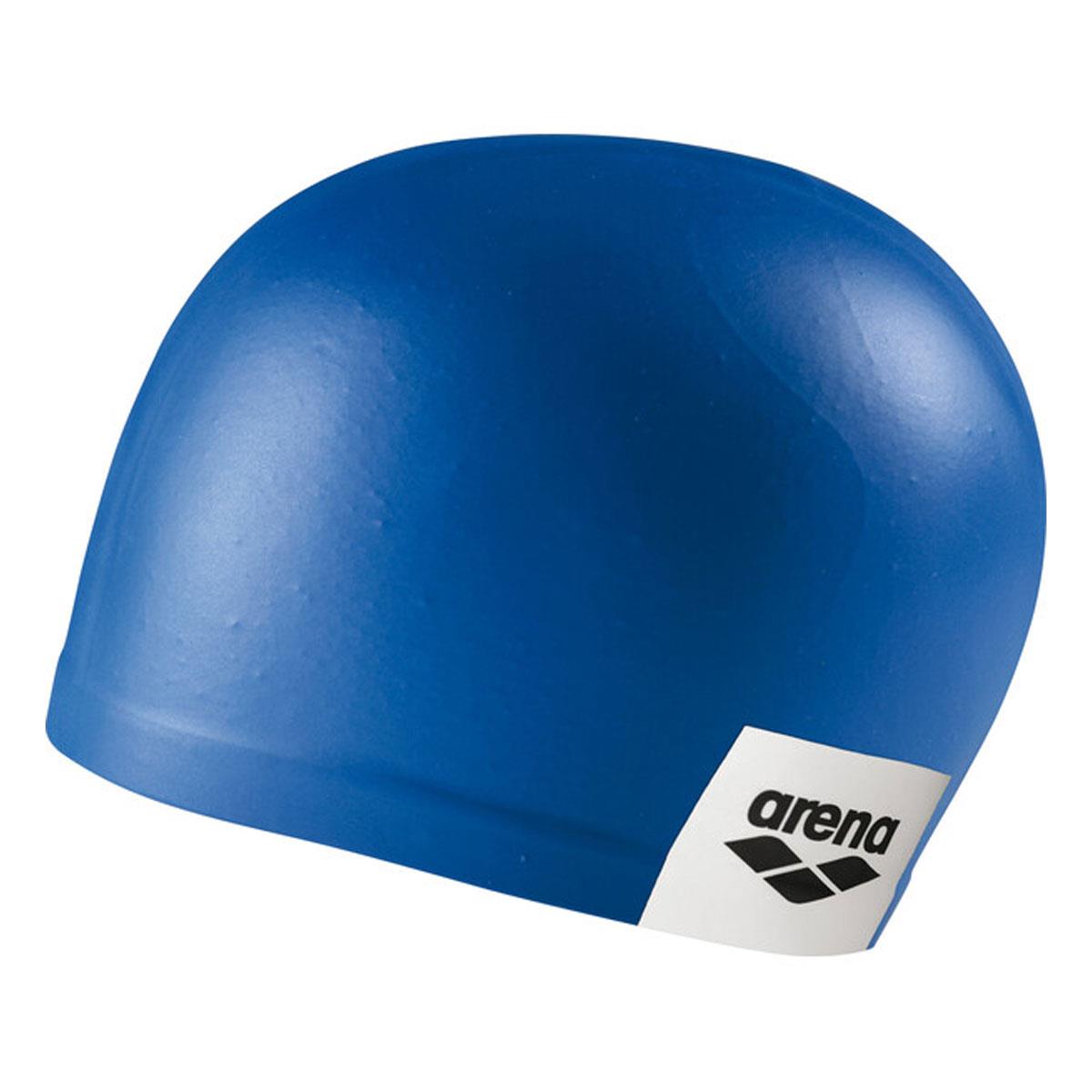 Arena Logo Moulded Swim Cap - Blue-0