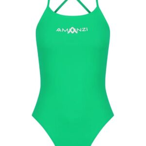 Amanzi Girls Emerald Tie Back Swimsuit-0