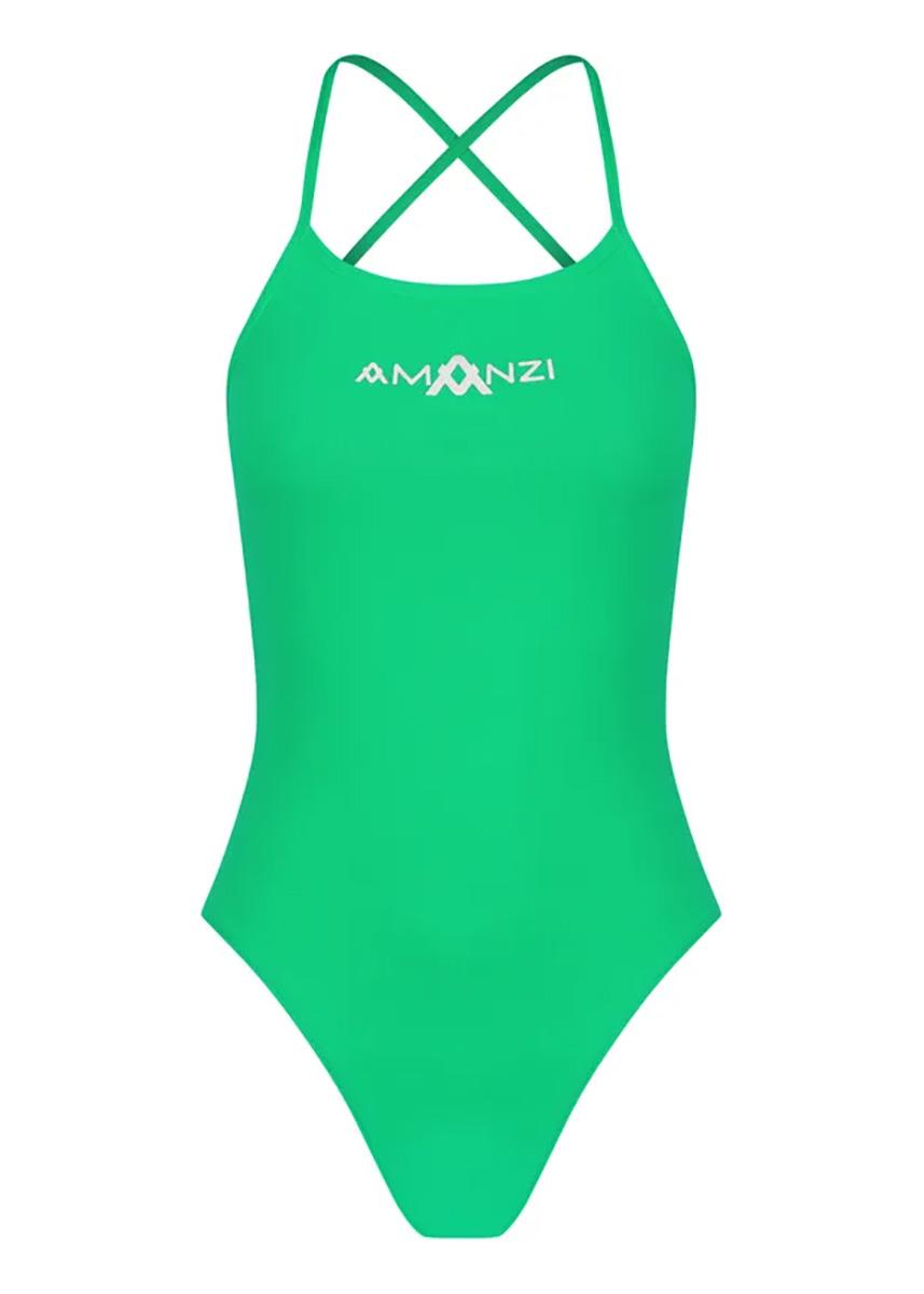 Amanzi Girls Emerald Tie Back Swimsuit-0
