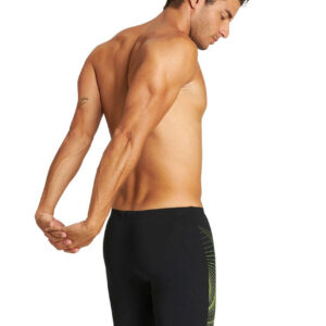 Arena Men’s Spiral Vision Jammer – Black/ White