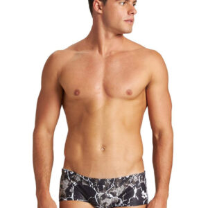 Arena Earth Texture Low Waist Short - Black/ Black Mult