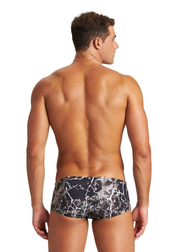 Arena Earth Texture Low Waist Short – Black/ Black Multi