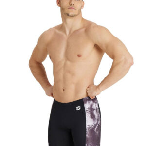 Arena Allover Jammer - Black/ Black Multi