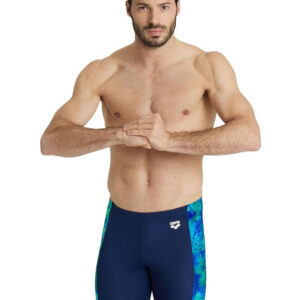 Arena Allover Jammer - Navy/ Blue Multi