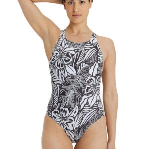 Arena Allover Pro Back Swimsuit - Black/ Multi