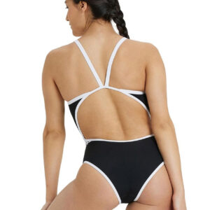 Arena Icons Superfly Back Swimsuit – Black / White