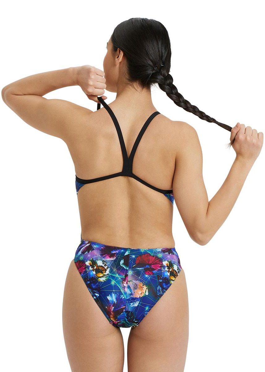 Arena Allover Challenge Back Swimsuit - Black/ Multi-brand