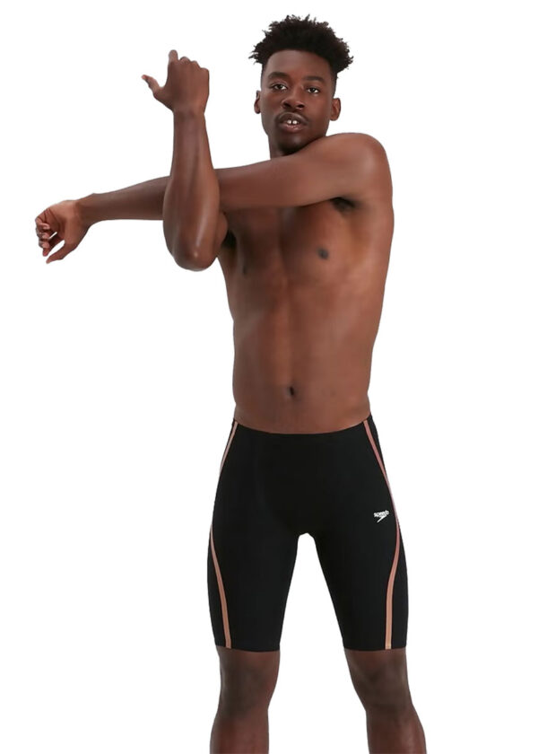 Speedo Fastskin LZR Pure Intent 'Backstroke Edition' High Waist Jammer - Black