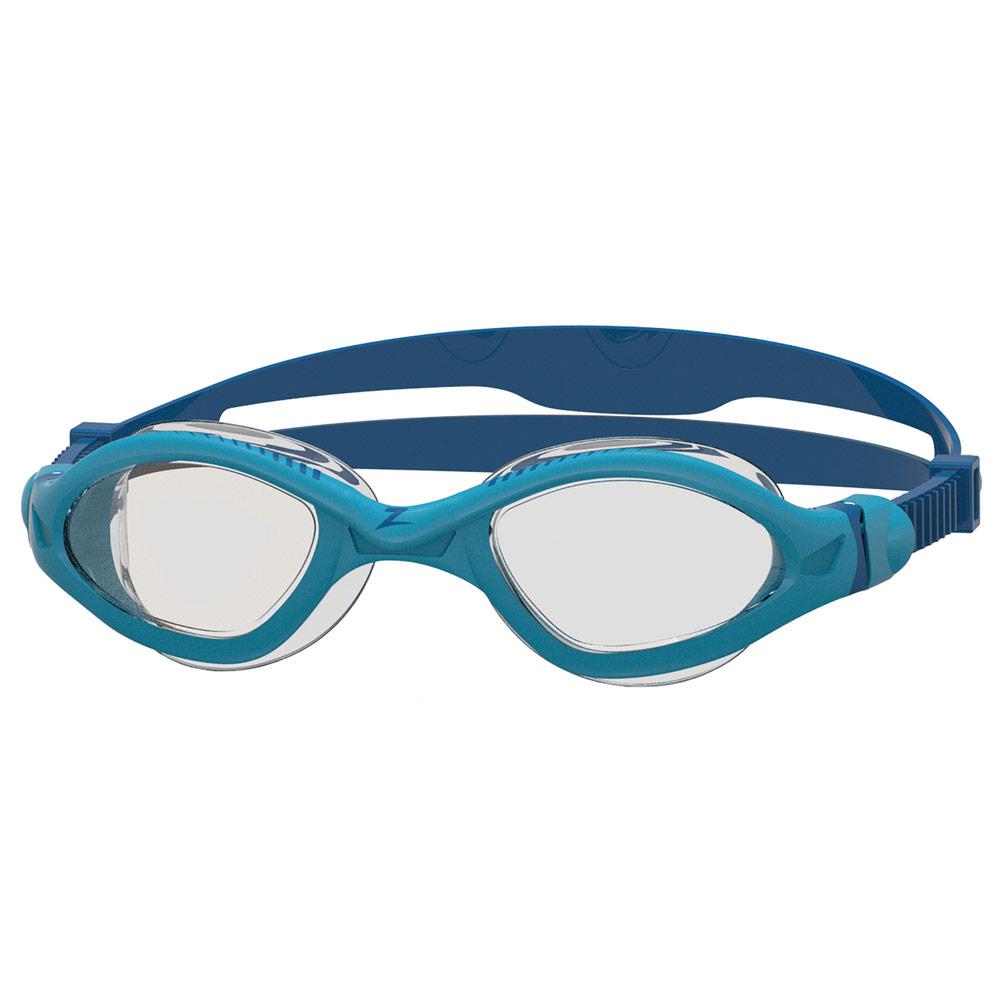 Zoggs Tiger LSR+ Goggles - Blue/ Blue Reef/ Clear-0