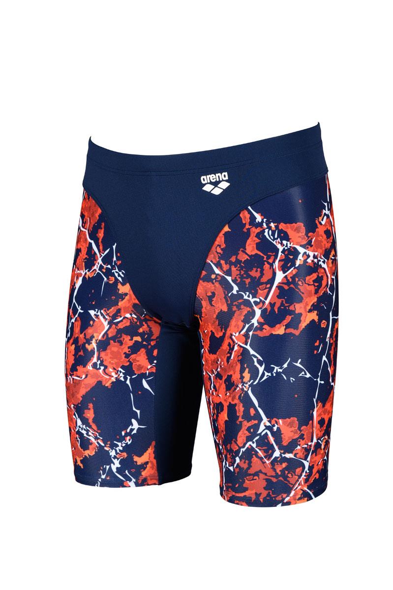 Arena Earth Texture Jammer - Navy/ Red Multi-565797
