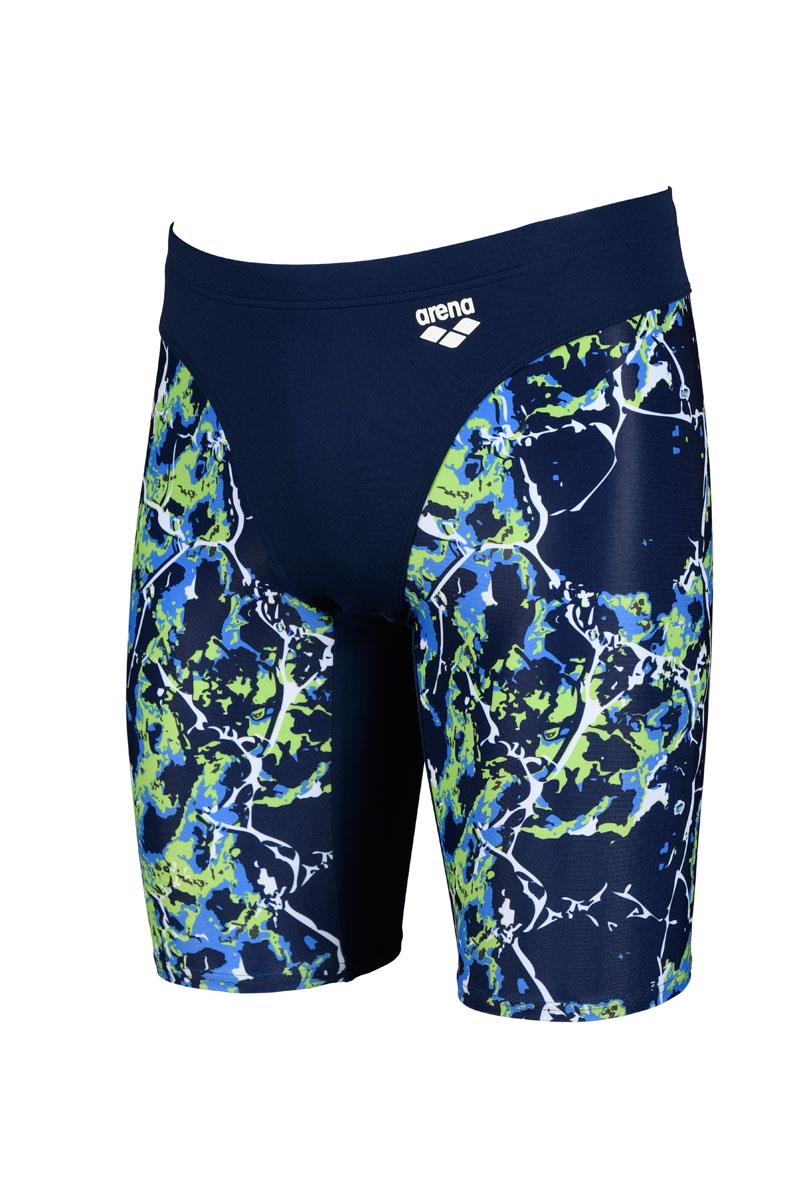 Arena Earth Texture Jammer - Navy/ Green Multi-565793