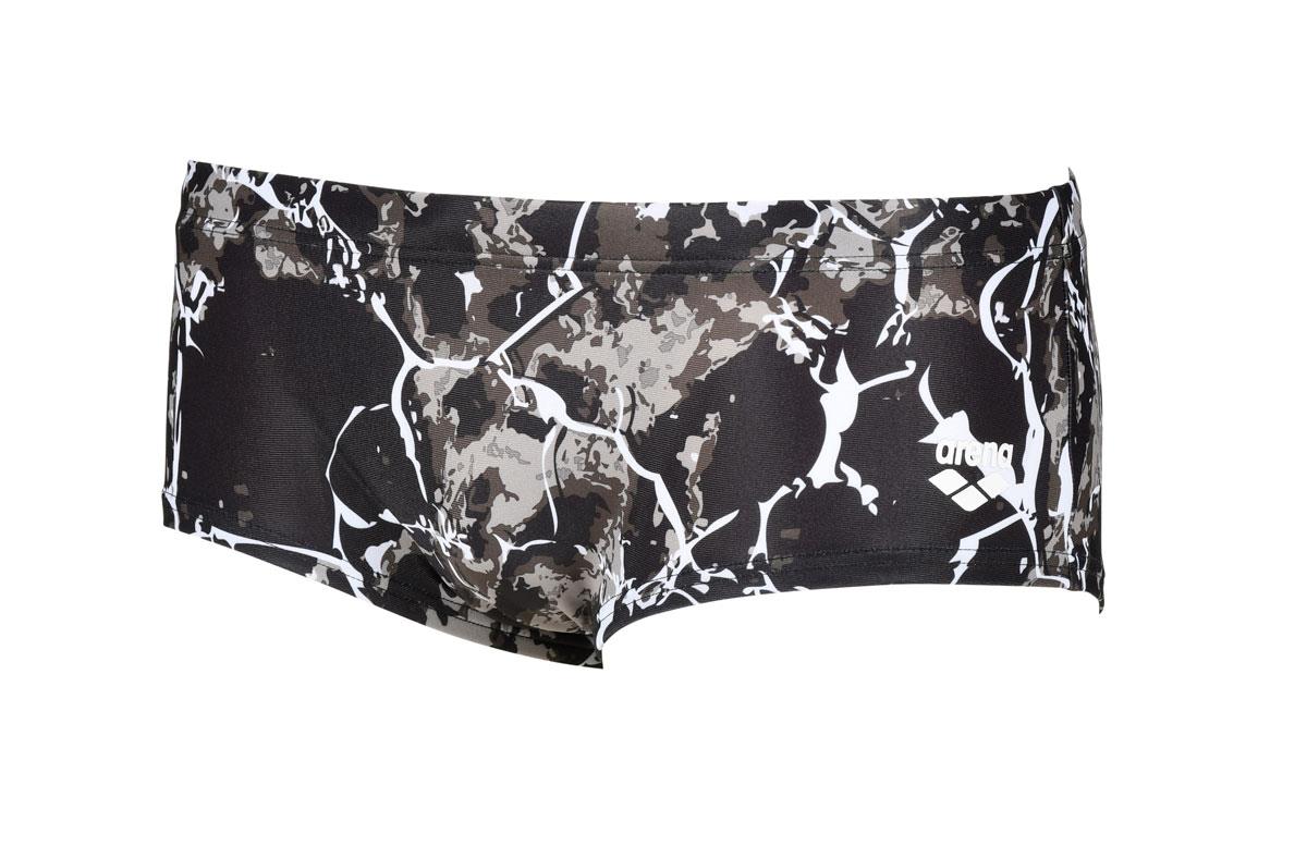 Arena Earth Texture Low Waist Short - Black/ Black Multi-565809